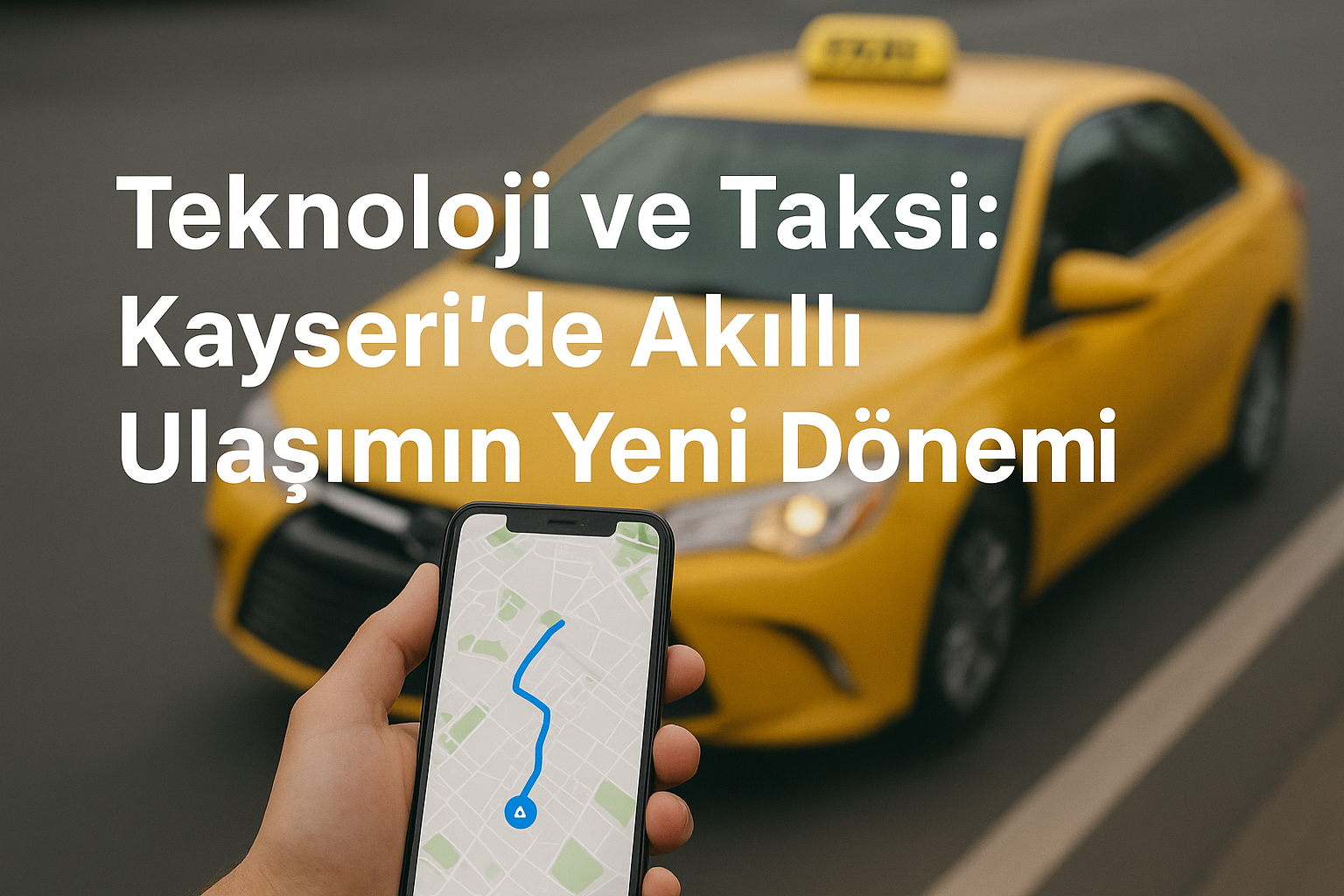 Teknoloji ve Taksi: Kayseri’de Akıllı Ulaşımın Yeni Dönemi